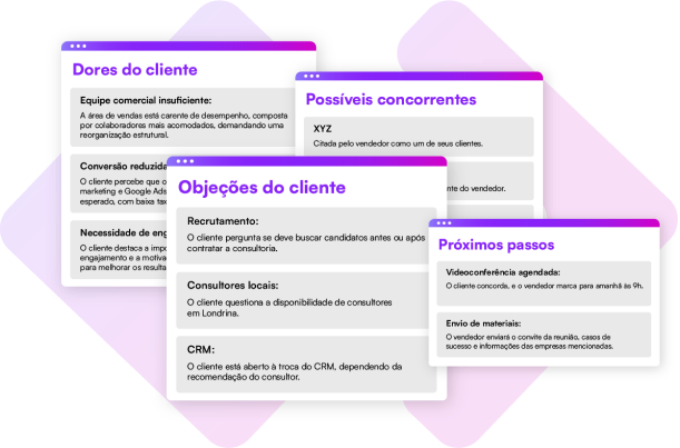 Preenchimento automático do CRM
